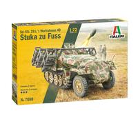 Italeri 7080S 1:72 Sd.Kfz. 251/1 Inch Stuka Zu Fuß, Model Making, Crafts, Hobbie