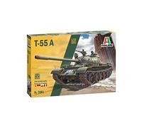 Italeri 7081 T-55 A, scala 1:72, plastic model kit, modello in plastica da monta