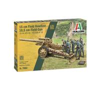 ITALERI 7082 MODELLO CHARTER MILITARE 15 CM OBICI DA CAMPO / PISTOLA DA CAMPO...