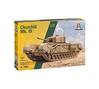 Italeri 7083S Churchill Mk. III, scala 1:72, plastic model kit, modello in plastica da montare, modellismo, mezzi militari, Sabbia