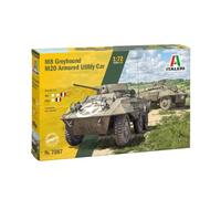 Italeri 7087 M8 Greyhound / M20, scala 1:72, Plastic Model Kit/Modello in plastica da montare