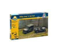 ITALERI 7506 MODELLO MILITARE JEEP 1/4 TON 1/72