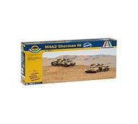 Italeri 7511 - M4a2 Sherman III - Fast Assembly (2 Pcs) Model Kit Scala 1:72