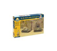 Italeri 7514 - Sd. Kfz.161 Pz. Kpfw. IV F1/F2 - Fast Assembly (2 Pcs) Model Kit