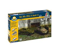 Italeri 7516 - Sd.Kfz.251/1 Ausf. D - Fast Assembly (2 Pcs) Model Kit Scala 1:72