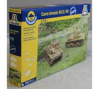Italeri Kit modello Carro Armato M-13/40 Montaggio rapido (2 pz) Scala 1:72