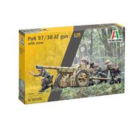 ITALERI 1/35 PAK 97/38 AT GUN WITH CREW