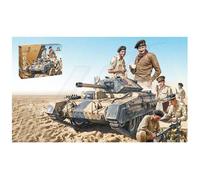 Italeri CRUSADER Mk.III BRITISH TANK CREW EL ALAMEIN OCTOBER 1942 KIT 1:35 - IT6