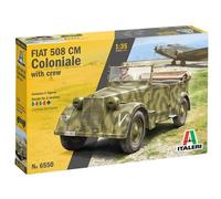 Italeri Fiat 508 Cm Coloniale Con Equipaggio