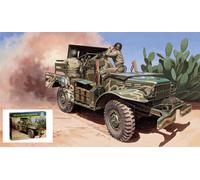 Italeri GUN MOTOR CARRIAGE 37 mm M6 KIT 1:35