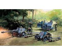 Italeri GUNS SET PAK 35 - PAK 40 - FLACK 38 KIT 1:72