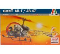 Italeri IT0095 ELICOTTERO AH 1/AB-47 KIT 1:72 Modellino