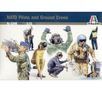 Italeri IT1246 NATO PILOTS AND GROUND CREW KIT 1:72 Modellino