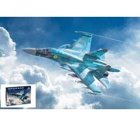Italeri IT1379 SUKHOI SU-34/SU-32 FN KIT 1:72 Modellino