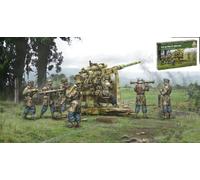 Italeri IT15771 FLAK 37 8,8 cm WITH CREW KIT 1:56 Modellino