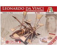 Italeri IT3103 BARCA A PALE LEONARDO KIT cm 19,7 Modellino
