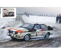 Italeri IT3642 AUDI QUATTRO RALLY MONTE CARLO 1981 KIT 1:24 Modellino