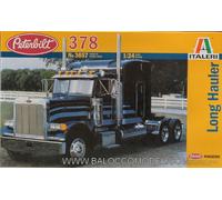 Italeri IT3857 PETERBILT 378 LONG HAULER KIT 1:24 Modellino
