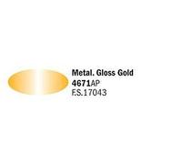 Italeri IT4671AP Acrylic Paint, Gloss Gold