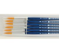 Italeri IT51211 PENNELLO SINTETICO TONDO 8 Pz.6 Modellino