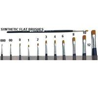 Italeri IT51221 PENNELLO SINTETICO PIATTO 000 Pz.6 Modellino