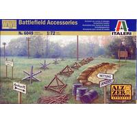 Italeri IT6049 2nd WAR ACCESSORIES KIT 1:72 Modellino