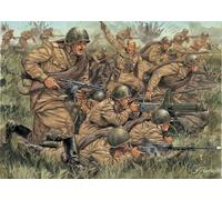Italeri IT6057 WW II RUSSIAN INFANTRY KIT 1:72 Modellino