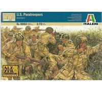 Italeri IT6063 WWII US PARATROOPERS KIT 1:72 Modellino