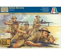 Italeri IT6077 WW II BRITISH 8th ARMY KIT 1:72 Modellino