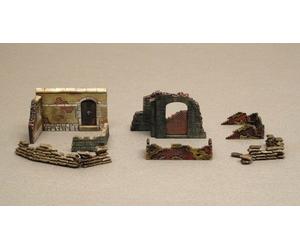 Italeri IT6090 MURI E ROVINE WW II KIT 1:72 Modellino