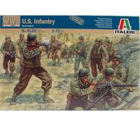 Italeri IT6120 WWII FANTERIA AMERICANA KIT 1:72 Modellino