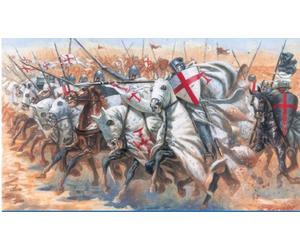 Italeri IT6125 CAVALIERI TEMPLARI KIT 1:72 Modellino