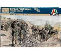 Italeri IT6134 WWII GERMAN PARATROOPERS KIT 1:72 Modellino