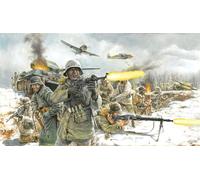 Italeri IT6151 GERMAN INFANTRY (WINTER UNIFORM) KIT 1:72 Modellino
