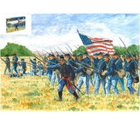 Italeri IT6177 UNION INFANTRY AMERICAN CIVIL WAR KIT 1:72 Modellino