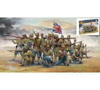 Italeri IT6187 BRITISH INFANTRY/SEPOYS (COLON.WARS) KIT 1:72 Modellino