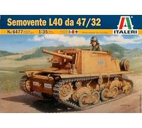 Italeri IT6477 SEMOVENTE L 40 DA 47/32 KIT 1:35 Kit Mezzi Militari