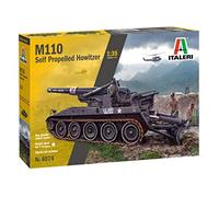 Italeri IT6574 Modellino Veicolo da Guerra In Plastica da Montare, M110 Self Pro