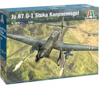 ITALERI Ju 87 G-1 Stuka Kanonenvogel Model Kit, Modello in Plastica da Montare.