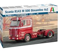 Scania R 143 M 500 Streamline 4x2 Camion Truck 1:24 Plastic Model Kit ITALERI