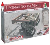 ITALERI MACCHINE DI LEONARDO DA VINCI: SELF-PROPELLING CART
