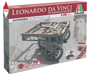 ITALERI MACCHINE DI LEONARDO DA VINCI: SELF-PROPELLING CART