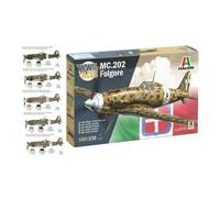 ITALERI MC 202 FOLGORE ACES KIT 1:72 - IT1481