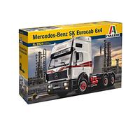 Italeri Mercedes-Benz SK Eurocab 6X4-Model Kit-Scala 1:24, Colore Vari, 3924
