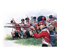 Italeri Modellino 6004 scala 1:72 Highlander Infantry soldiers Europa napoleonica Gran Bretagna n. 50 soldati