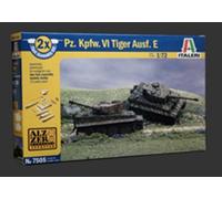 Italeri IT7505 PZ.KPFW.VI TIGER I AUSF.E.KIT 1:72 Modellino