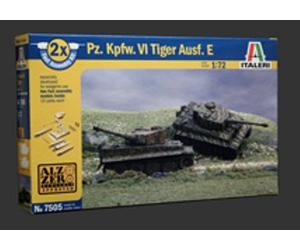 Italeri PZ.KPFW.VI TIGER I AUSF.E.KIT IT7505 Modellino