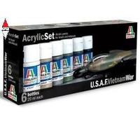 Color Set for U.S.A.F. Vietnam War
