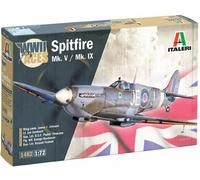 ITALERI Spitfire Mk.V / Mk.IX WWII Aces Modello