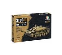 Italeri - Stug III - Obice d'assalto 105, 1/56, 25756
